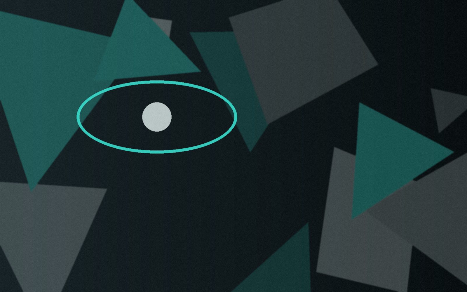 Structured brand-toned abstract composition representing the Orbit One services process